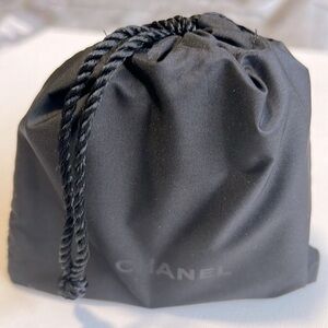 CHANEL Drawstring Pouch with Eau de Parfum and Eau de Toilette Samples